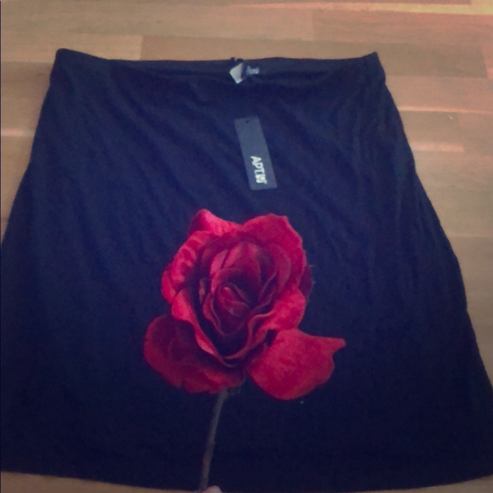 Tight Black Midi Skirt